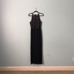 Navy maxi formal dress